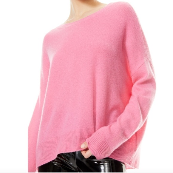 Alice + Olivia Sweaters - ALICE + OLIVIA ROMA OVERSIZED PULLOVER
